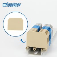 [HOT QAA,JXHKLWW 121] 10Pcs AP 2.5/4/10/16/35/70 /Wtl/ DK4Q/ASK1 Barrier แผ่นสำหรับ SAK Wire Connector DIN Rail Terminal Block อุปกรณ์เสริม End Cover