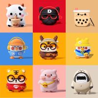 3D Earphone Case Cover for apple AirPods 1 2 3 Pro Cute Cartoon Silicone Headphones Cover for AirPods Pro 2 1 / 2 / 3 Box