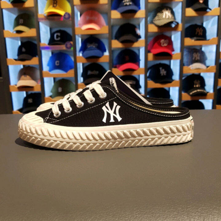 counter-genuine-รองเท้าผ้าใบ-mlb-ny-play-ball-origin-mule-york-yankees-shoes-mens-and-womens-canvas-shoes-3amuua11n-รองเท้าวิ่ง-รองเท้าผ้าใบกีฬา