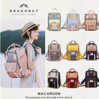 พร้อมส่งในไทย Doughnut macaroon Backpack Classic size กระเป๋าเป้โดนัท