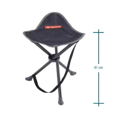 🔥ของดี🔥พร้อมส่ง เก้าอี้สำหรับตั้งแคมป์ QUECHUA พับได้ ขนาดกะทัดรัด แข็งแรง พกพาสะดวก มีให้เลือก 2 แบบ