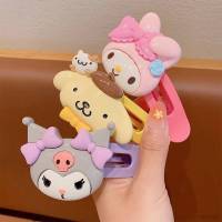 Sq3 กิ๊บติดผม ลายการ์ตูน Sanrio Kuromi Cinnamon Pochacco Pompom Purin น่ารัก เครื่องประดับแฟชั่น สําหรับผู้หญิง