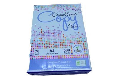 กระดาษถ่ายเอกสาร Excellent A4-70G-500ผ 1ริม