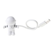 CW Creative Spaceman Astronaut LED Flexible USB Light Night for Kids Toy