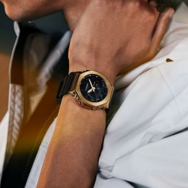casio-นาฬิกาข้อมือผู้ชายระบบควอทซ์รุ่นใหม่-gm-2100g-1a9jf