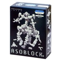 ASOBLOCK 251W อโซบล็อค ชุด 251W หุ่นยนต์สีขาว ชุดกลาง เป็นตัวต่อเสริมพัฒนาการ ผลิตในญี่ปุ่น เหมาะสำหรับเด็ก 5 ขวบขึ้นไป ช่วยพัฒนาสมอง กล้ามเนื้อมัดเล็ก สร้างสมาธิ ความคิดสร้างสรรค์ จินตนาการ เสริมสร้าง IQ, EQ, EF นำเข้าโดย ฮายาชิเวิลด์