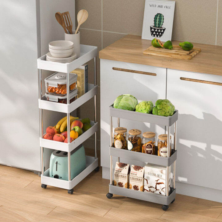 Kitchen Crack Storage Rack Bathroom Narrow Living Room Floor
