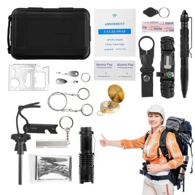 Camping Survival Kit Waterproof Safe Outdoor Gears Survival Kit Dustproof Survival Gears Camping Accessories friendly