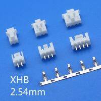 20 Sets XHB 2.54MM Connector with Buckle Hole Though Type 2/3/4/5/6/7/8 Pin Straight Pin Housing Crimp terminal Kits