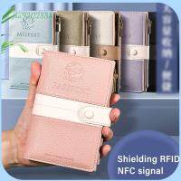 Passport Cove JHA9202888หนัง PU RFID ซองเอกสารทางธุรกิจอเนกประสงค์บางเฉียบซองใส่พาสปอร์ตสุดสร้างสรรค์เครดิตไอดีการ์ดกระเป๋าสตางค์สำหรับเดินทาง