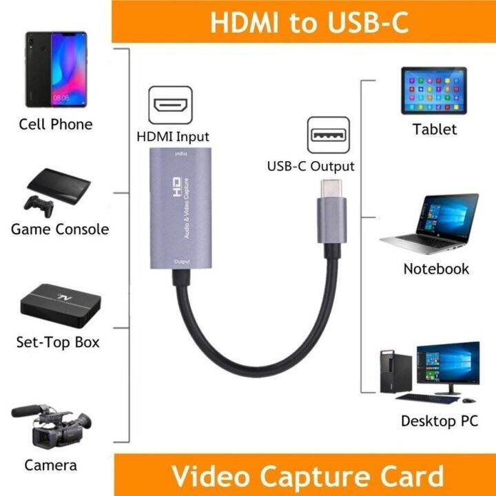 mini-hd-1080p-z29a-hdmi-input-to-usb-c-output-audio-video-capture-card-fot-phone-1080p-computer-game-live-plug-and-play-captures-adapters-cables