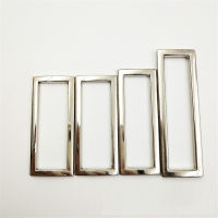 30 pcs NEW Rectangle Metal Dee Ring webbing Belt Ribbon Buckles 20mm 25mm 30mm 35mm 40mm 45mm 50mm Bag Accessories