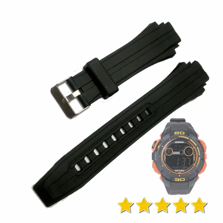 Strap Tali Jam Tangan Eiger Ataca Strap N828 20 E Ataca 4.0 Hitam