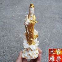 ↂ◎ Ivory fruit SongZi guanyin bodhisattva figure of Buddha enshrined in Chinese geomantic implication handicraft furnishing articles the goddess of mercy