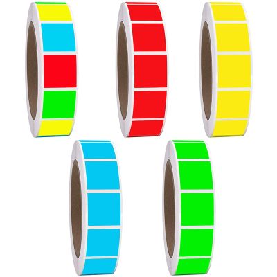 hot！【DT】✟  Color Coding Labels Stickers 1 Inch 500pcs Self-Adhesive Paper