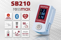 เครื่องวัดระดับออกซิเจนปลายนิ้ว ROSSMAX BLUETOOTH Fingertip Pulse Oximeter SB210 เครื่องวัดออกซิเจนปลายนิ้ว