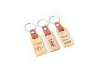 The Woods Tale พวงกุญแจไม้ สลักลาย KEYCHAIN มีให้เลือกหลายลาย