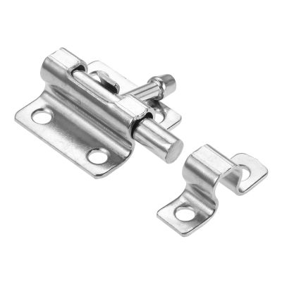 【LZ】 1pc Metal Silver Latch Bolt Suitable for Door Locks Bedrooms Garages Gardens Bathrooms Cabinets Kitchens
