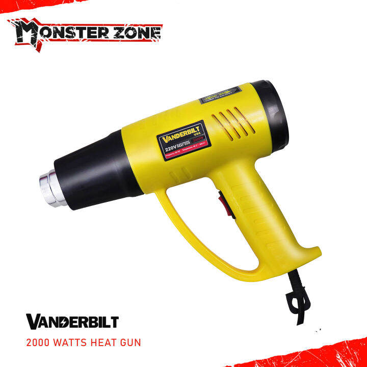 Vanderbilt Heat Gun 2000W Super Hot Air Blower Gun Lazada PH