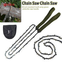 FEILIU Hand Saw Gardening Chain Saw With Storage Bag 48 Inch For Tree Wood Pruning Branches Cutting New