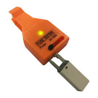 Portable Automotive Blade Fuse Checker Tester Fuse Puller Removal Tool with Indicator Light Car Accessories Brand New