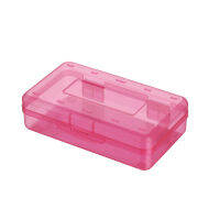 Clear Boxes Snap-tight Lid Stackable Design Boxes Office Supplies Storage Organizer Box Stationery Box Pencil Boxes