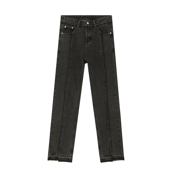 2021iefb-mens-casual-black-jeans-pants-2021-spring-summer-new-straight-split-denim-trousers-male-bottoms-pantalones-hombre-9y6787