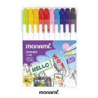 Monami ปากกาสีน้ำ รุ่น Live Color ชุด 10 สี และ 36 สี