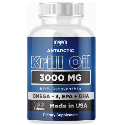 MOM NUTRIX Antarctic Krill Oil 3000 mg. 150 softgels