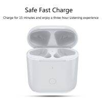 For Airpods 1 2 Box Bluetooth Wireless Earphone Charging Case Cover 450mAh Battery Charger Case with LED Indicator Light Headphones Accessories