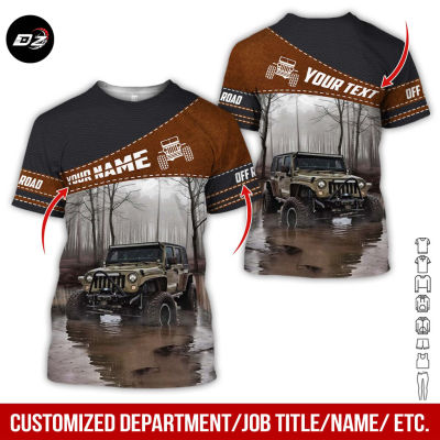 2023 Customized Name And Color Off Road All Over Printed Clothes AD518