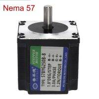 Nema 57มอเตอร์สเต็ปเปอร์3A 1.2Nm แรงบิดสูง1.8 ° 2เฟส4-ตะกั่ว56มม. มอเตอร์57BYG250B เพลาเดียว/คู่สำหรับเครื่องพิมพ์3D