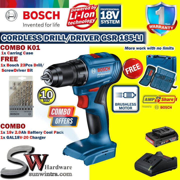 Bosch discount drill chargers