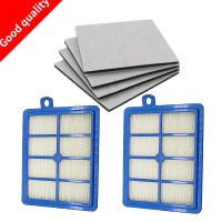 2PCS dust Hepa Filter H12 H13 4PCS Motor cotton filter for Philips FC8767 FC8760 FC8764 Electrolux AEG Vacuum Cleaner Z5915