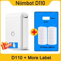 NiiMbot D110 Portable Label Maker Wireless Label Printer Tape Included Multiple Templates Available for Phone  Office Home Electrical Trade Tools  Tes