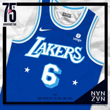 LOS ANGELES LAKERS City Edition 2022 NBA 75th Anniversary Premium