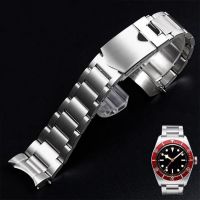 Suitable For Watchband Accessories Bracelet Tudor Strap Solid Stainless Steel Top Quaility Watch Belt 22mm Silver Black Bay