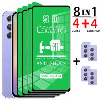 8IN1 Soft Ceramic Film Screen Protector For Samsung A54 A13 A23 A12 A34 A53 A71 A52 A31 A33 A50 A32 Anti-broken Not Glass Film