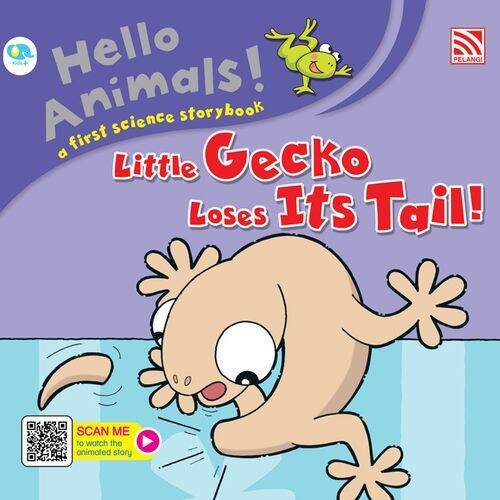 Kid Plus นิทานภาษาอังกฤษ Little Gecko Loses Its Tail! Lazada.co.th
