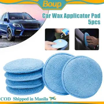 Microfiber Applicator Pad 10PCS Ultra-Soft Car Wax Applicator Pad Use for  Waxing