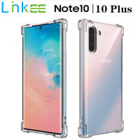 สำหรับ Samsung Galaxy Note 10/10 + PLUS เคสโทรศัพท์,CLEAR เคสกันกระแทกมือถือฝาครอบแท่งซิลิโคนโปร่งแสงเคสทีพียู