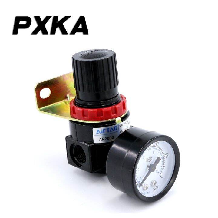 free-shipping-air-compressor-air-pressure-reducing-valve-air-pump-gas-pressure-regulating-valve-ar2000-adjustable