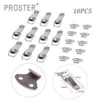 Proster 10Pcs คุณภาพตัวล็อคทองเหลืองกุญแจกระเดื่องตัวยึดกล่องล็อคสแนปล็อค