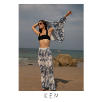 Kemissara Wave Print Pants