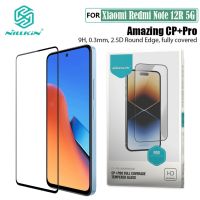 Nillkin Redmi Note 12 5G 4G กระจกเทมเปอร์น่าตื่นตาตื่นใจ CP + PRO ป้องกันการระเบิด Xiaomi Redmi Note ปกป้องหน้าจอสำหรับเต็มที่ Redmi Note 12R 5G