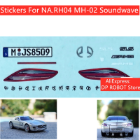 ใหม่สติ๊กเกอร์อัพเกรดชุดสำหรับการเปลี่ยนแปลง na RH04 MH-02 soundwave หุ่นยนต์รูปการกระทำอุปกรณ์เสริม