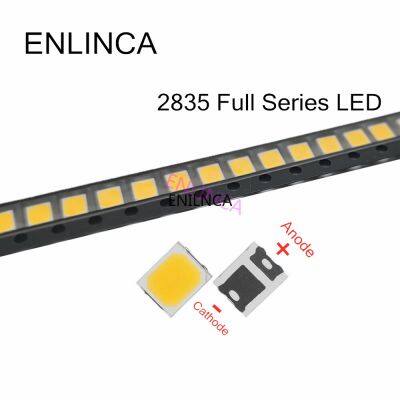 2835 Led แบบ Smd Yingke 1W 0.5W ความสว่างสูงสีขาว3V 6V 9V 18V 36V 350ma 100ma 30ma 60ma 50ma 3000K-6000K ไดโอด Led