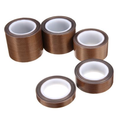 Resistant High Temperature Adhesive Cloth PTFE Tape Vacuum Sealer Self-Adhesive PTFE Tapes Retardant Wear Resistan Adhesives Tape