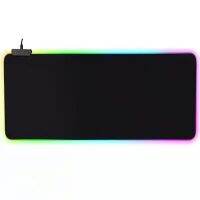 Cool colorful RGB luminous mouse pad - all black-800*300*4mm