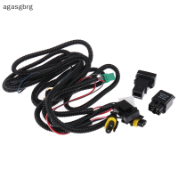 agasgbrg H11 FOG Light สายไฟ Harness Sockets สายไฟ LED indicators SWITCH 12V 40A Relay